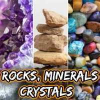 Rocks, Minerals, Crystal Guide